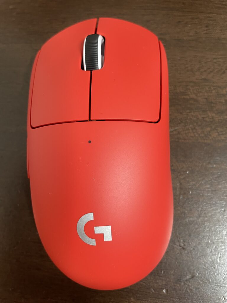 Logicool G PRO X SUPERLIGHT ワイヤレス ゲーミングマウス G-PPD-003WL-RD 軽量 63g未満 LIGHTSPEED HERO 25Kセンサー POWERPLAY 無線 充電 対応 ゲーミング マウス レッド 赤 PC windows 国内正規品
