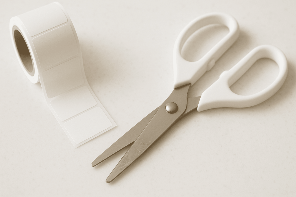 ハサミベタベタ