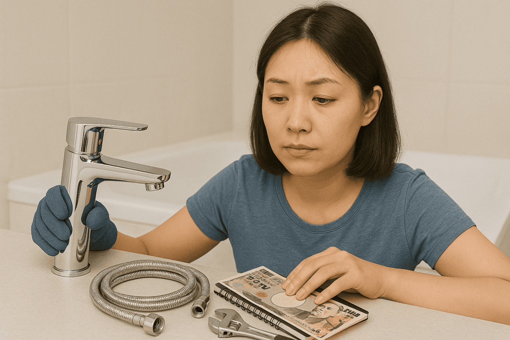積水ハウスのユニットバス水栓交換に必要な準備と費用