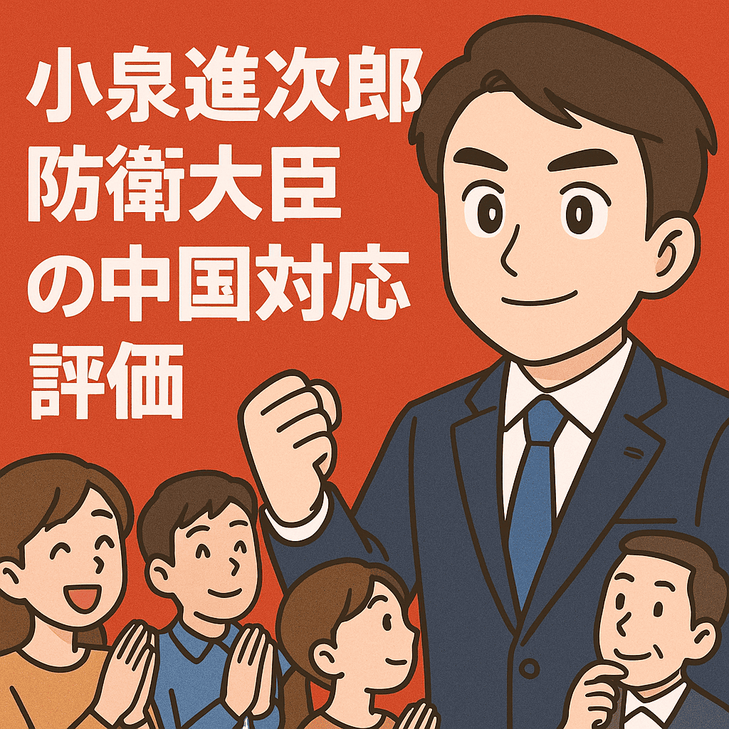 小泉進次郎防衛大臣の中国対応評価