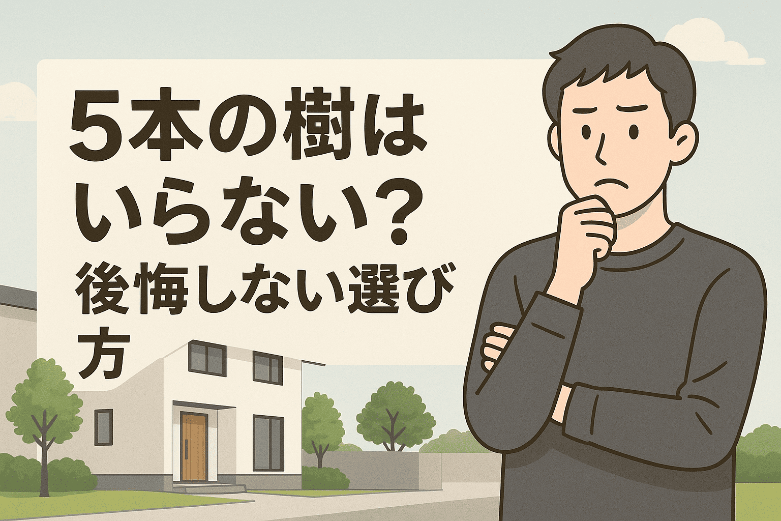積水ハウス5本の樹はいらないと後悔する前に知るべき真実