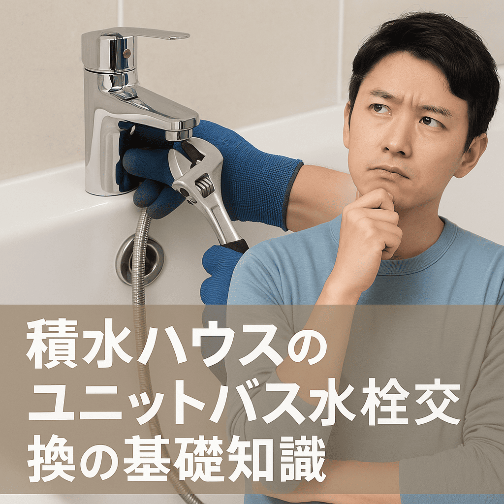 積水ハウスのユニットバス水栓交換の基礎知識