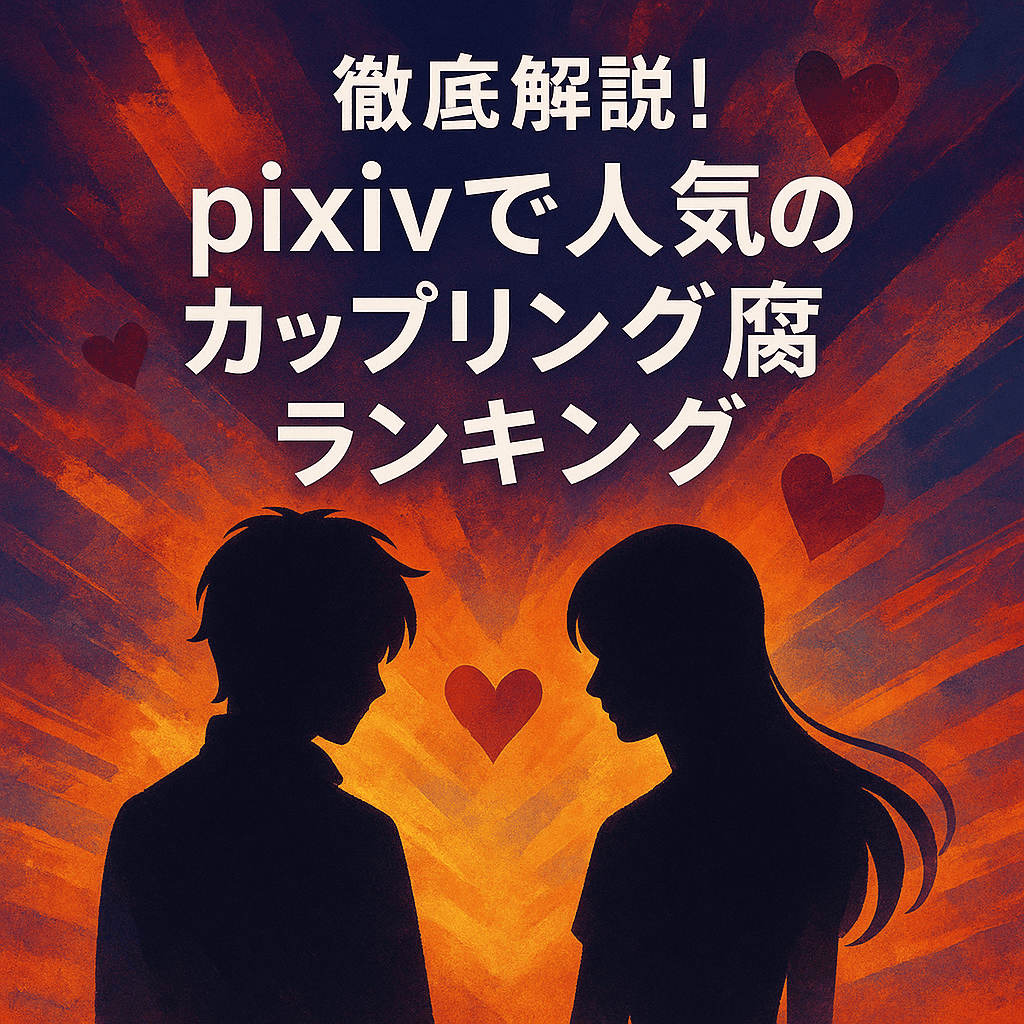 【最新版】pixivで人気のカップリング腐ランキングを徹底解説!