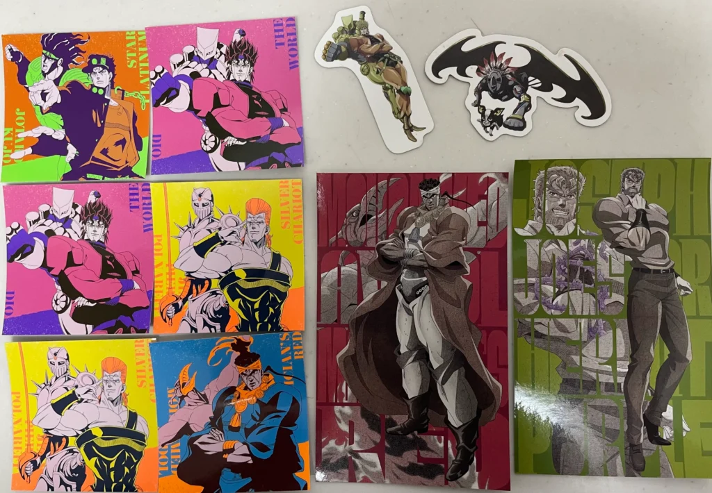 スシロージョジョコラボ画像
